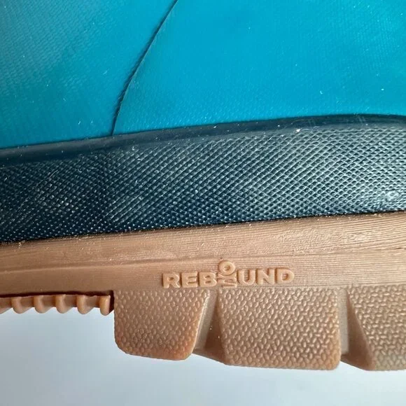 BOGS Women's Size 6 Amanda II Tall Rain Boot Teal Blue Outdoors Gardening Farm - Picture 2 of 9